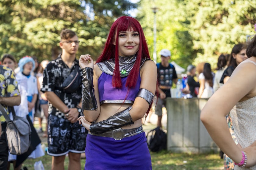 Dni Fantastyki 2024 - przebrani uczestnicy