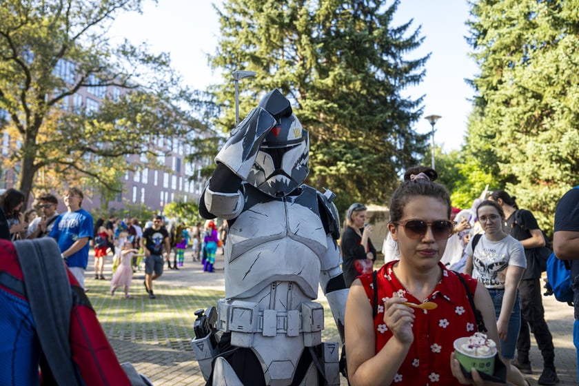 Dni Fantastyki 2024 - przebrani uczestnicy