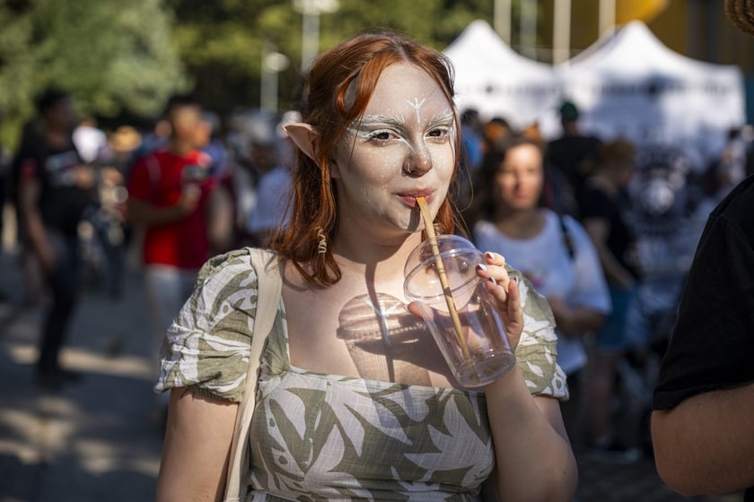 Dni Fantastyki 2024 - przebrani uczestnicy