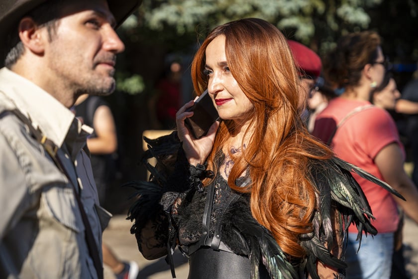 Dni Fantastyki 2024 - przebrani uczestnicy