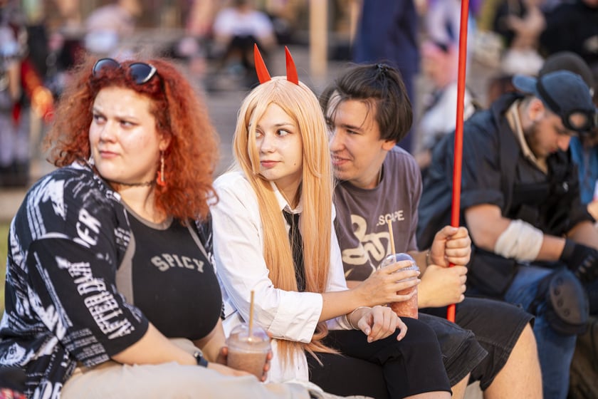 Dni Fantastyki 2024 - przebrani uczestnicy