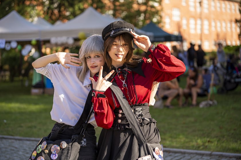 Dni Fantastyki 2024 - przebrani uczestnicy