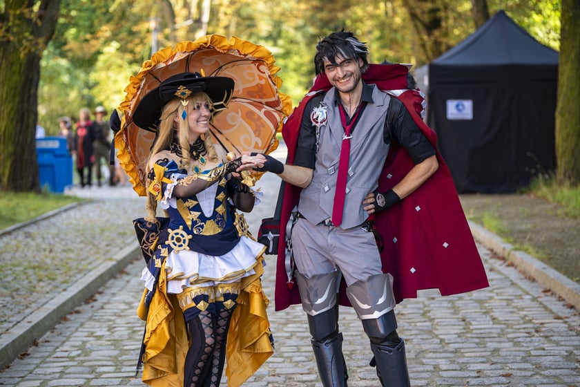 Dni Fantastyki 2024 - przebrani uczestnicy