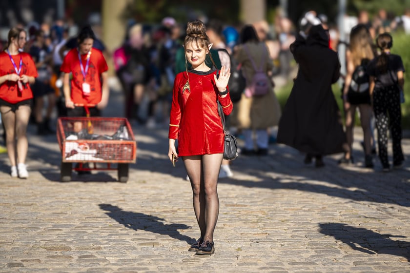 Dni Fantastyki 2024 - przebrani uczestnicy