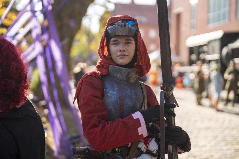 Dni Fantastyki 2024 - przebrani uczestnicy