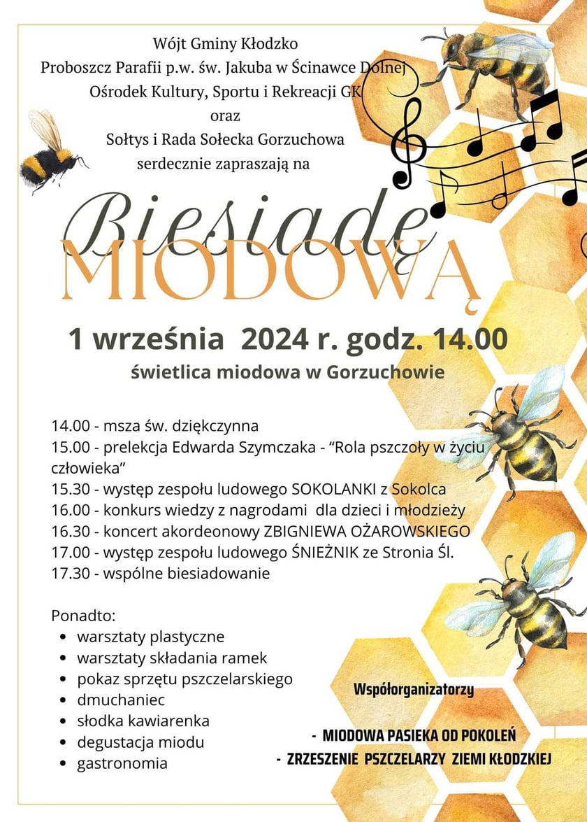 Biesiada w Gorzuchowie. 1 września