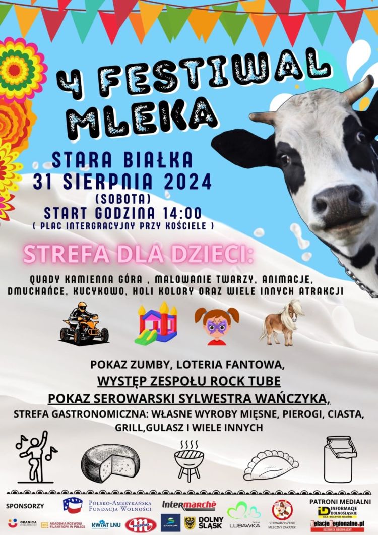 Festiwal w Starej Białce. 31 sierpnia. Będzie starfa dla dzieci z malowaniem twarzy