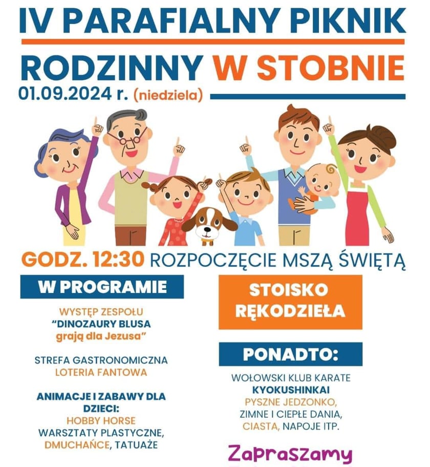 Piknik w Stobnie. Niedziela, 1 września