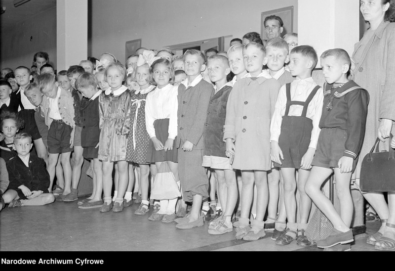 Rozpoczęcie roku szkolnego, 1952