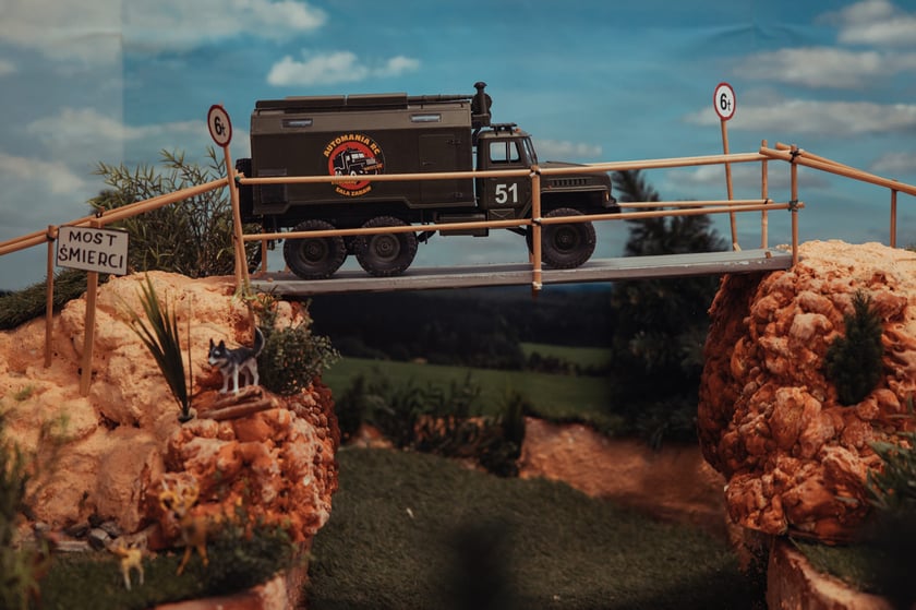 Eksponaty Sali Zabaw Automania RC na Kozanowie