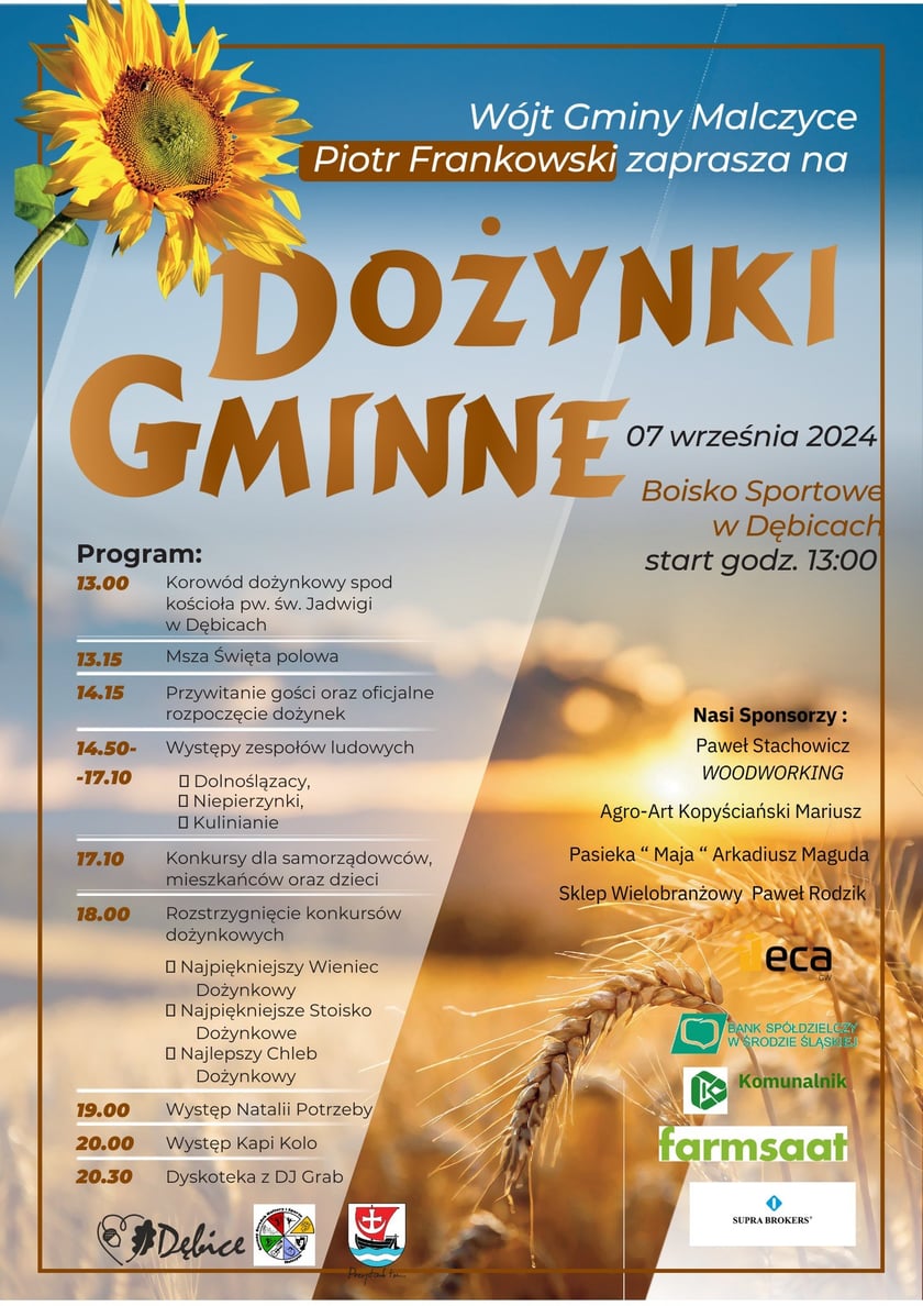 Dożynki w Dębicach. 7 września&nbsp;