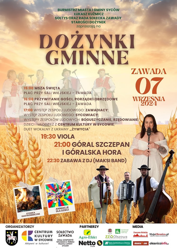 Dożynki w Zawadzie. 7 września&nbsp;