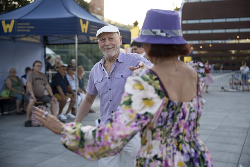 Potańcówka Wrocławska na placu Wolności, 07.09.2024