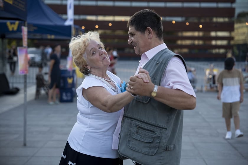 Potańcówka Wrocławska na placu Wolności, 07.09.2024