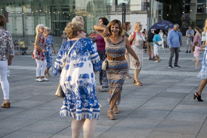 Potańcówka Wrocławska na placu Wolności, 07.09.2024
