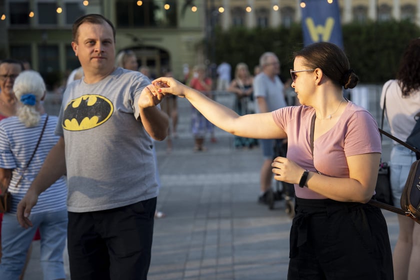 Potańcówka Wrocławska na placu Wolności, 07.09.2024