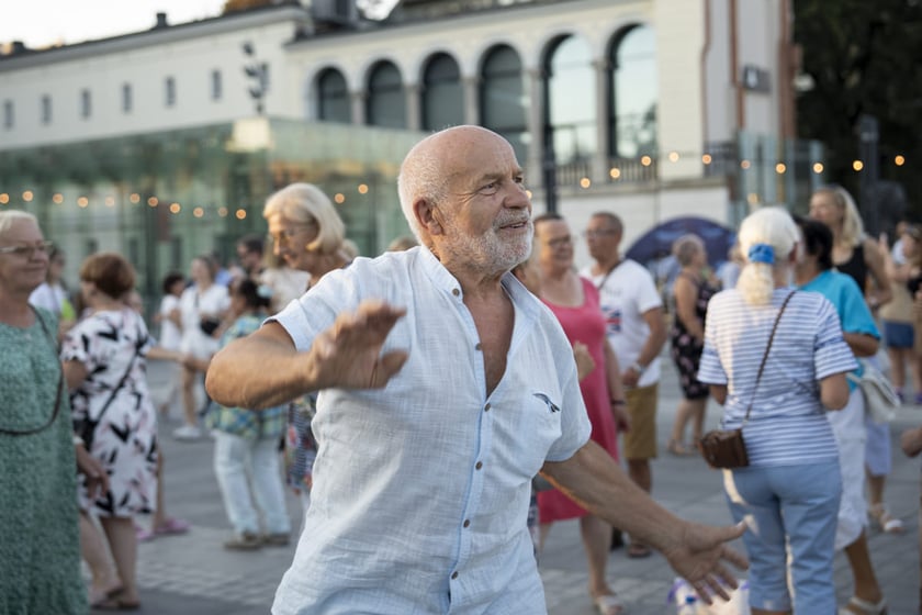 Potańcówka Wrocławska na placu Wolności, 07.09.2024
