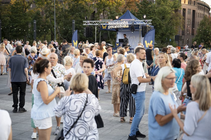 Potańcówka Wrocławska na placu Wolności, 07.09.2024