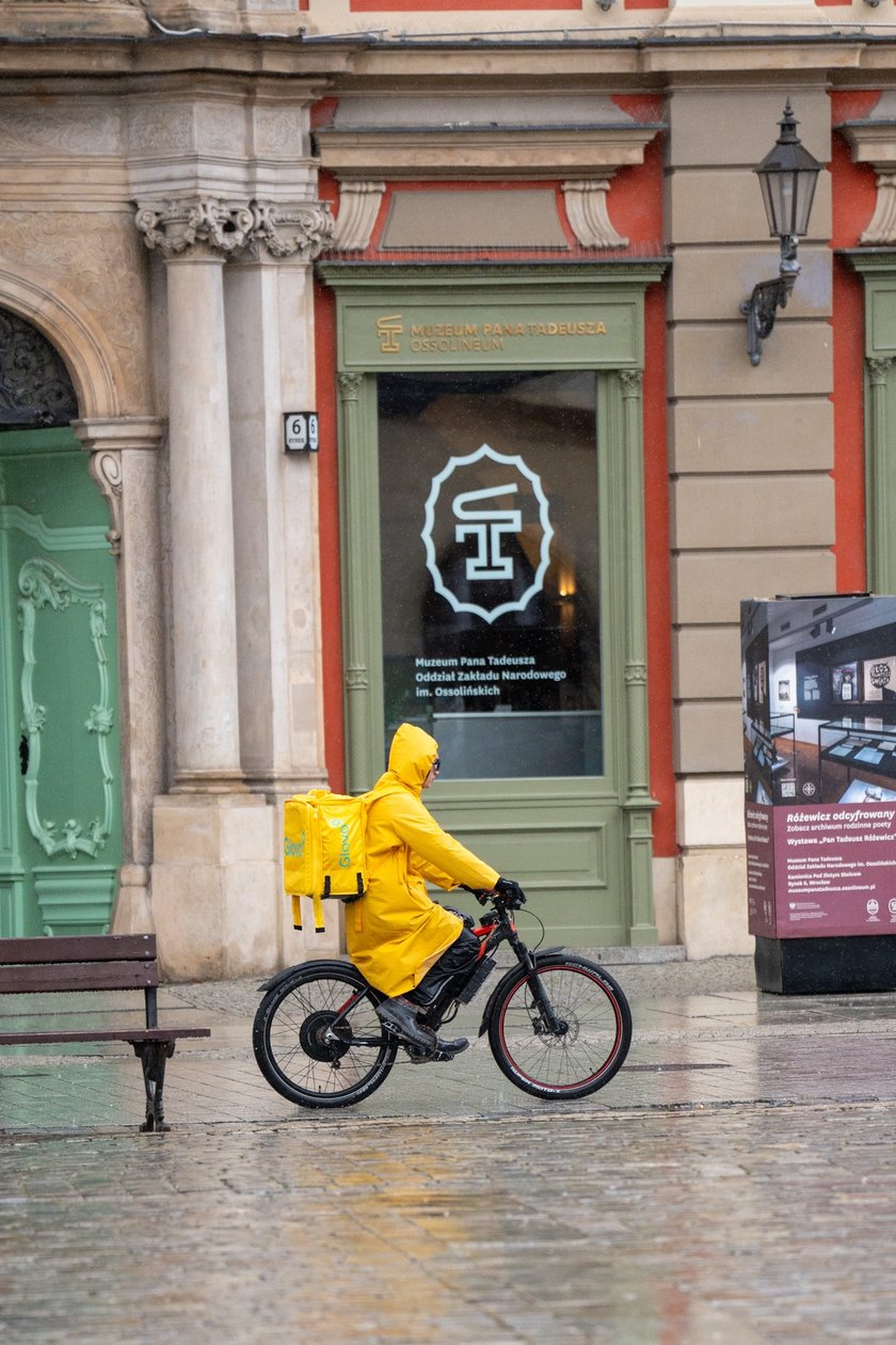 Deszcz we Wrocławiu