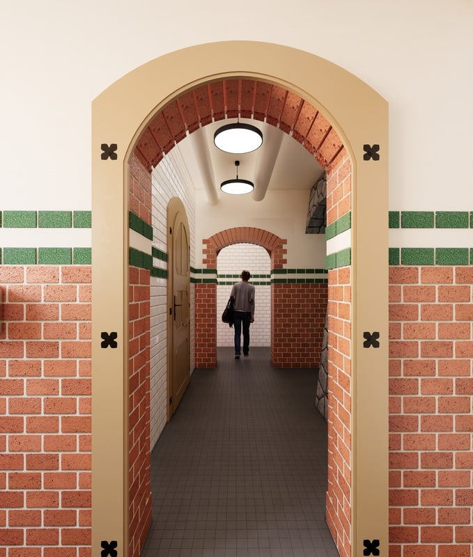 Bastion Sakwowy po II etapie remontu - wizualizacja