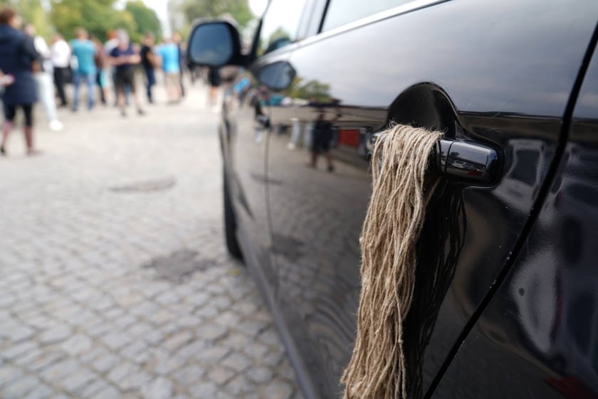 Odbiór piasku spod ZDiUM-u, 16 września 2024