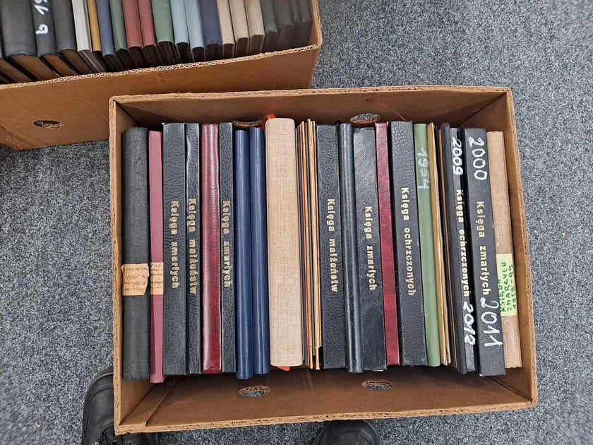 Przenoszenie zbiorów Archiwum Archidiecezjalnego, 16 września 2024