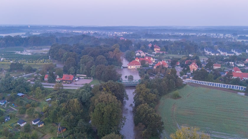 Marszowice z góry, poranek 18 września 2024