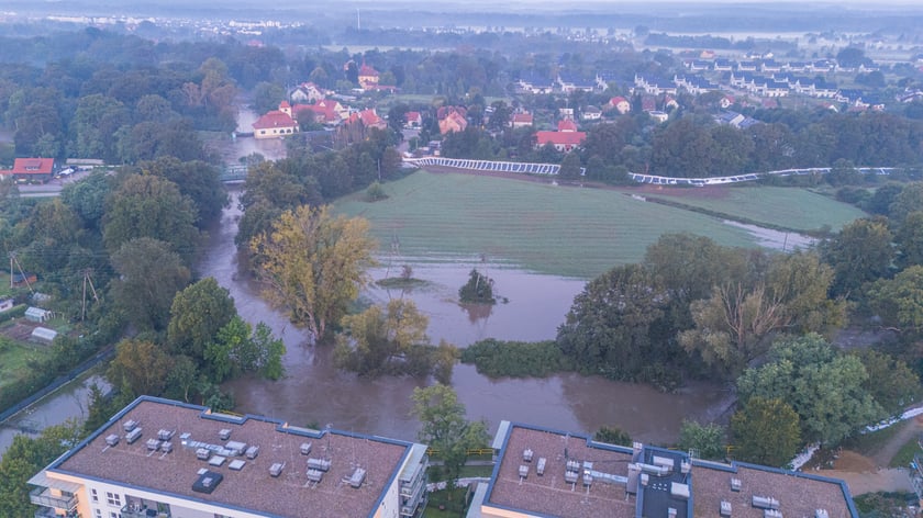 Marszowice z góry, poranek 18 września 2024
