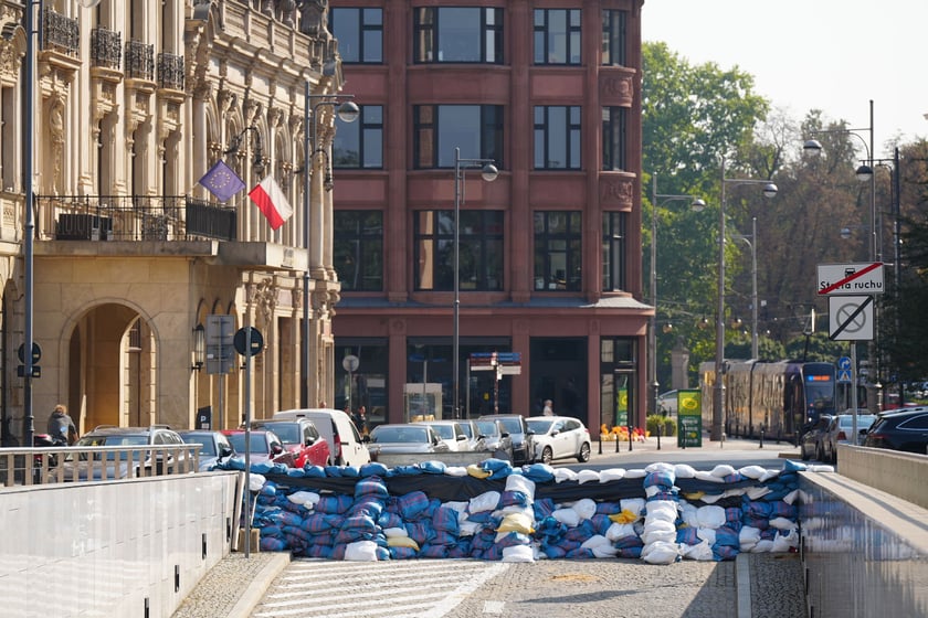 Zabezpieczenia w centrum Wrocławia, 18 września 2024