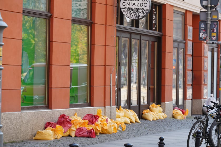 Zabezpieczenia w centrum Wrocławia, 18 września 2024