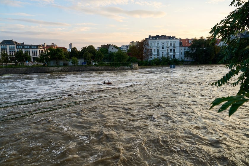 Odra we Wrocławiu,  19 września