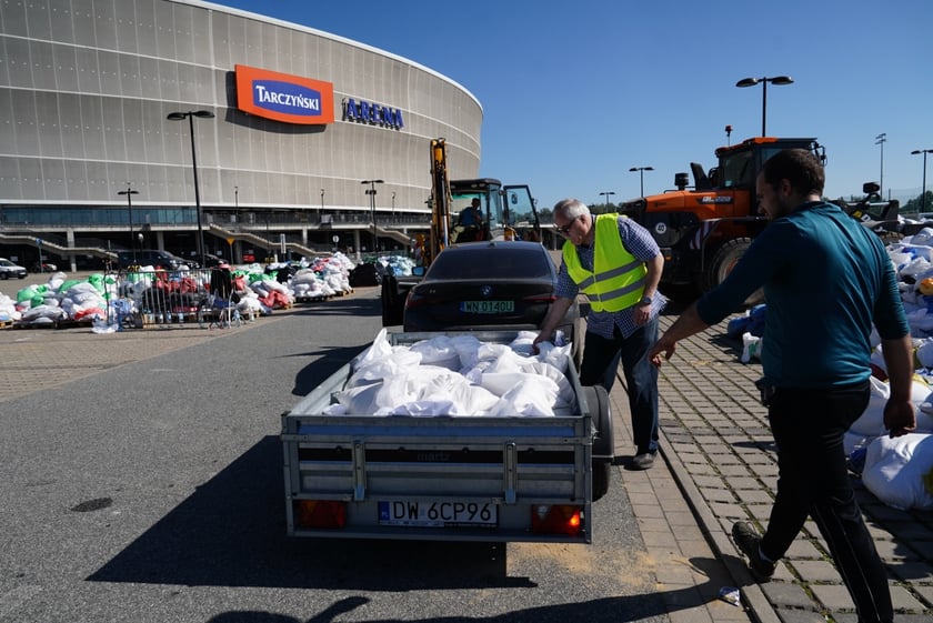 Worki z piaskiem przywieś na Tarczyński Arena Wrocław