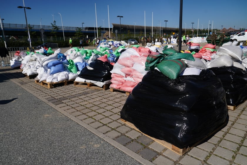 Worki z piaskiem przywieś na Tarczyński Arena Wrocław