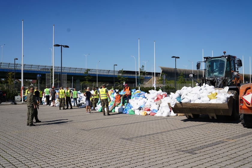 Worki z piaskiem przywieś na Tarczyński Arena Wrocław