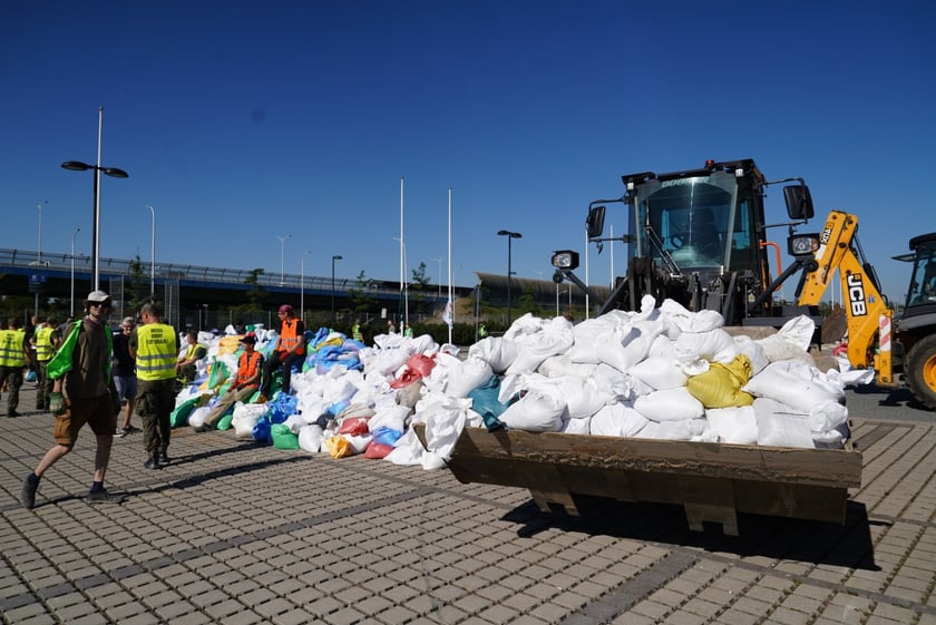 Worki z piaskiem przywieś na Tarczyński Arena Wrocław