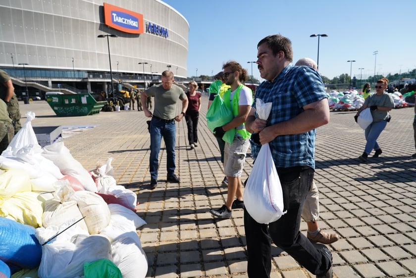 Worki z piaskiem przywieś na Tarczyński Arena Wrocław