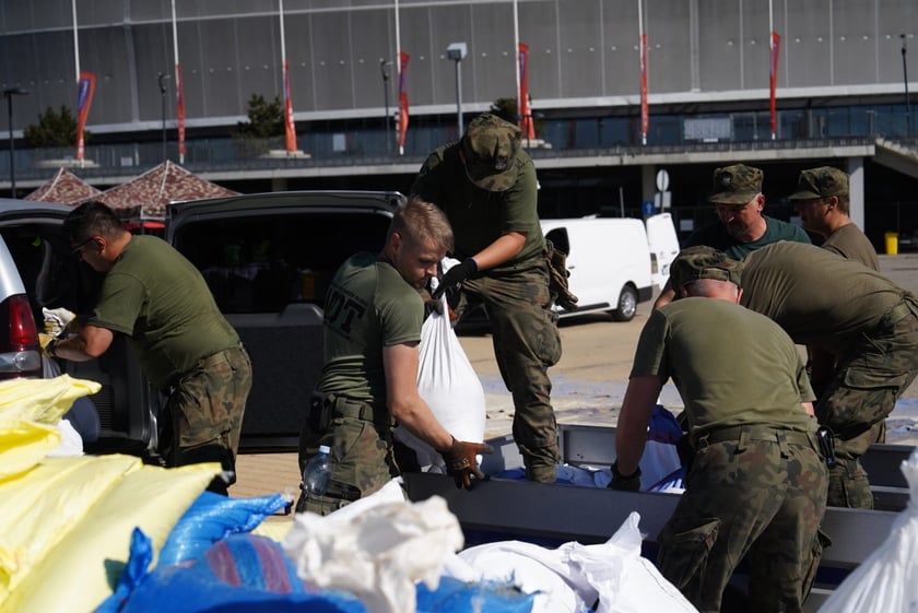 Worki z piaskiem przywieś na Tarczyński Arena Wrocław
