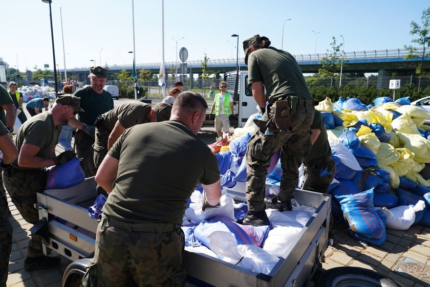 Worki z piaskiem przywieś na Tarczyński Arena Wrocław