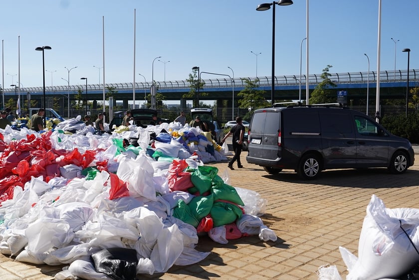 Worki z piaskiem przywieś na Tarczyński Arena Wrocław