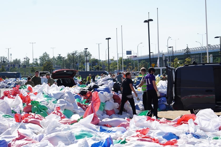 Worki z piaskiem przywieś na Tarczyński Arena Wrocław
