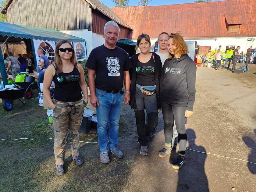 Wolontariusze Ekostaży z pomocą na Dolnym Śląsku