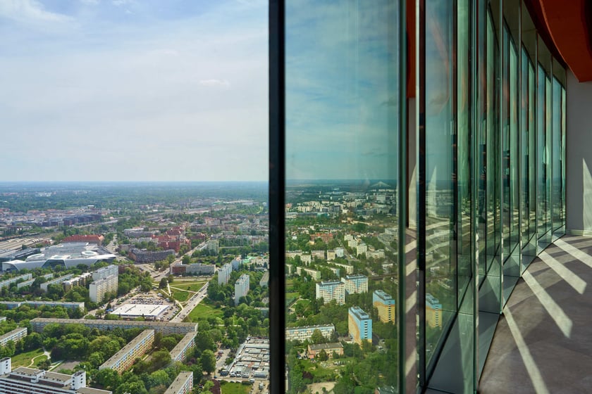 Taras widokowy w wieży Sky Tower
