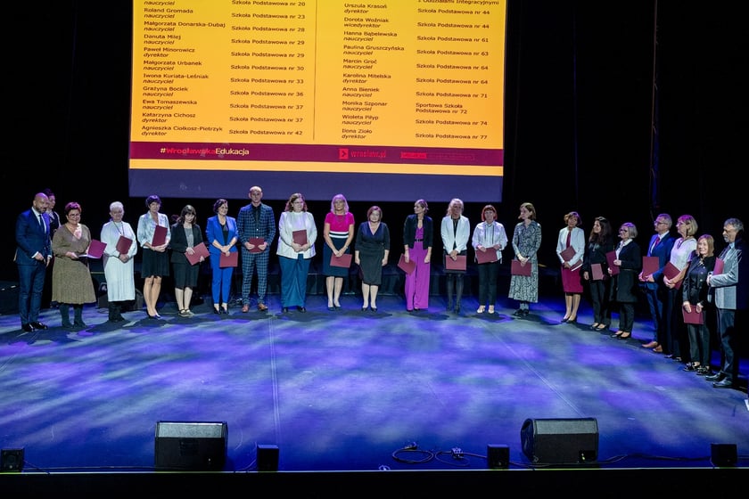 Wrocławski Dzień Edukacji Narodowej 2024. Wyróżnienia dla nauczycieli