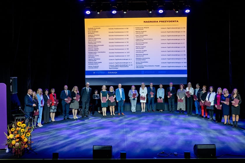 Wrocławski Dzień Edukacji Narodowej 2024. Wyróżnienia dla nauczycieli