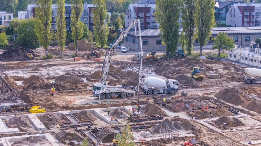 Budowa zespołu szkolno-przedszkolnego przy Zwycięskiej, 8 października 2024