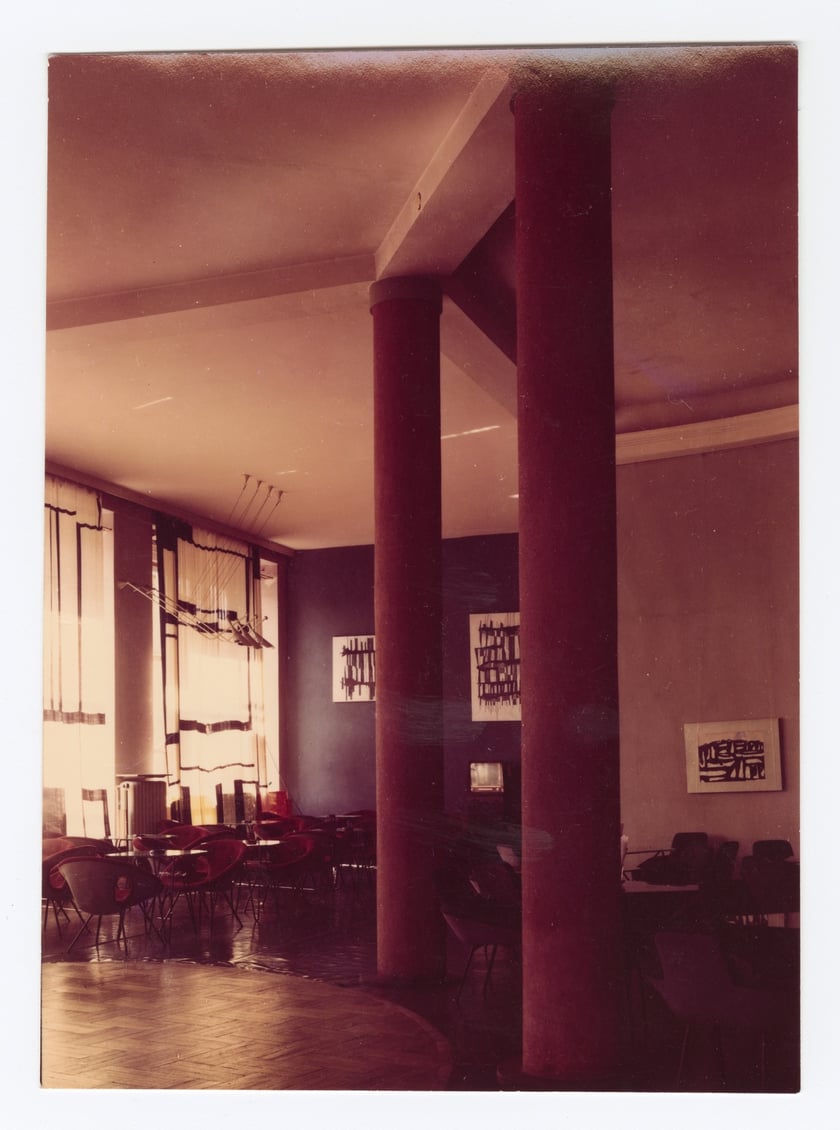 Klub Dziennikarza przy Świdnickiej 37. 1959