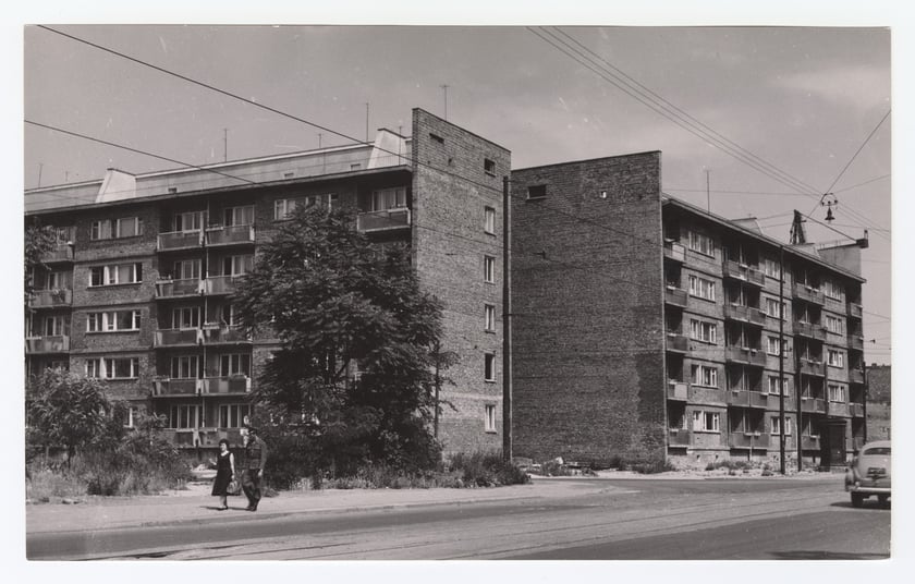 Teatralna 22-26, r&oacute;g z Piotra Skargi. 1959.