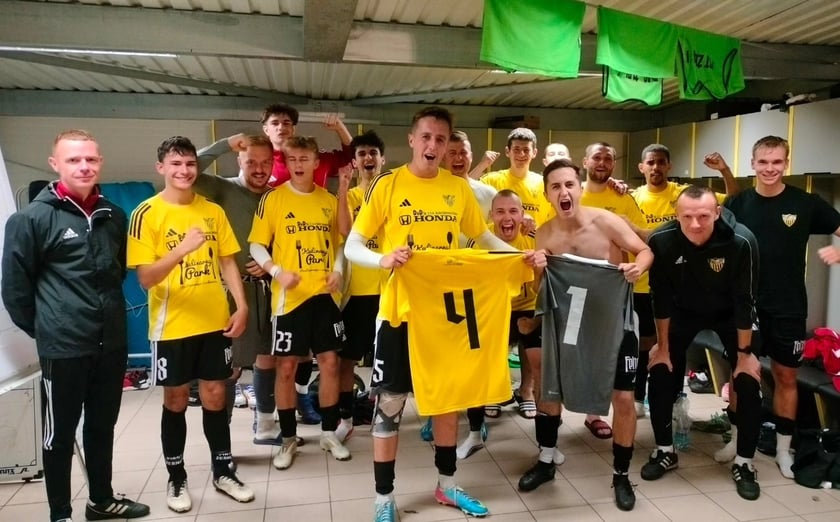 Piast Żerniki po wygranym meczu z Sokołem Smolec