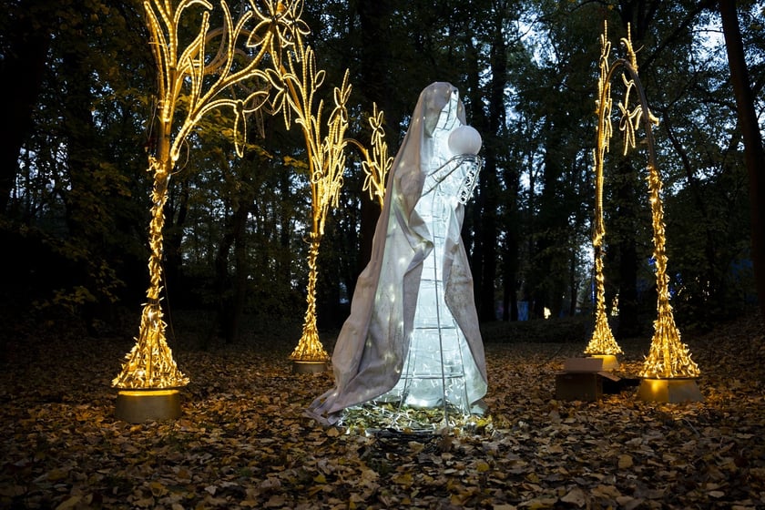 Lumina Park w Zamku Topacz pod Wrocławiem