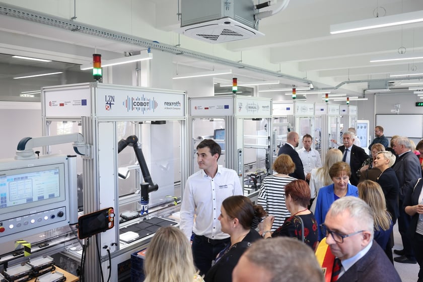 Otwarcie Branżowego Centrum Umiejętności nr 1 w dziedzinie automatyki przemysłowej działającego przy Lotniczych Zakładach Naukowych - 24.10.24